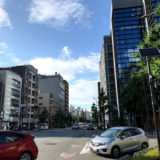 河原町二条の『Kiwakoto本店』と『サンフロンティア不動産』のホテル計画地
