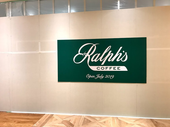 7月上旬、京都BAL2階に「ラルフローレン」のカフェ「ラルフズコーヒーRalph's Coffee」が関西に初出店!!