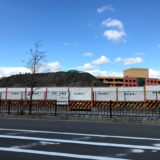 JR二条駅西口側にバリケードが!!